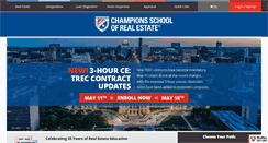 Desktop Screenshot of championsschool.com