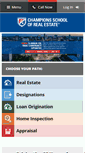Mobile Screenshot of championsschool.com